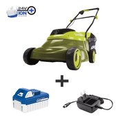 Sun Joe Sun Joe 24V 4Ah Cordless Lawn Mower w/ Brushless Motor 24V-MJ14C